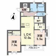 As Viaura Kuwanoの間取り画像