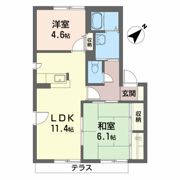 グランドールタモリ Bの間取り画像