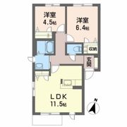 カーサ フェリースの間取り画像