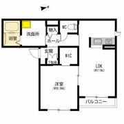シャーメゾン縁の間取り画像