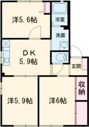 サンセールルポの間取り画像