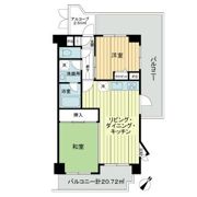 ライオンズマンション昭島の間取り画像