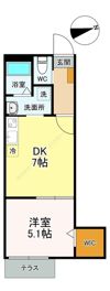アーバンテラス稲毛天台の間取り画像