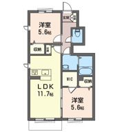 フォンス Aの間取り画像
