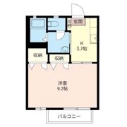 オークスアベニューCの間取り画像