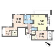 SKCマンションの間取り画像