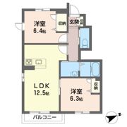 ブライトヒル IIの間取り画像
