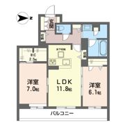 ラ ベルヴィの間取り画像