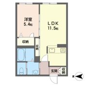 エクセレント プレイスの間取り画像
