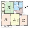 サニーハイツ Dの間取り画像