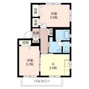 コンフォートの間取り画像