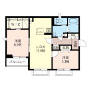 ルピナス市川の間取り画像