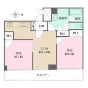 つばきハイムの間取り画像
