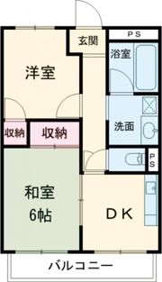 宮前ハイツの間取り画像