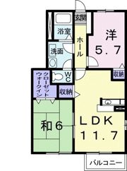 フレスコプレステージの間取り画像