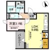 TORISIAS三峯の間取り画像