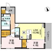 (仮称)D-ROOM大瀬4丁目(SMⅡ)の間取り画像