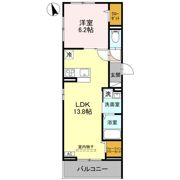(仮称)D-ROOM大瀬4丁目(SMⅡ)の間取り画像