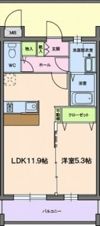 エスペランサ高尾の間取り画像
