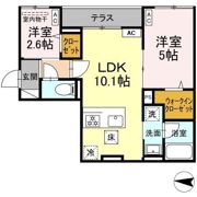 セレスティア柴又Ⅱの間取り画像