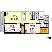 セレスティア柴又Ⅱの間取り画像