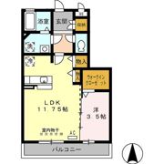 メゾン グラーブルの間取り画像