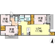 Century Grove 守山の間取り画像