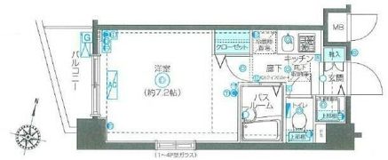 フェニックス新川崎の間取り画像