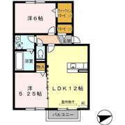 さくらHILL A棟の間取り画像