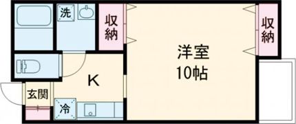 コスモ21の間取り画像