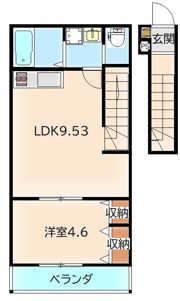 (仮称）桜木北共同住宅の間取り画像