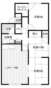 春日第6レジデンス江﨑の間取り画像