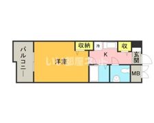 メゾン・ド・ヴィレ 大濠の間取り画像