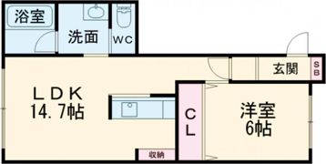メゾンBeeの間取り画像