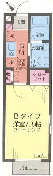 レジデンツ湘南の間取り画像