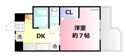 メルポート出汐の間取り画像