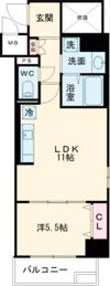 グランコート北園の間取り画像