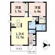 グランメール小坂の間取り画像