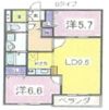 アリビオ22成島南館の間取り画像