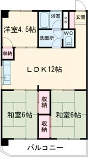 グリーンマンションの間取り画像