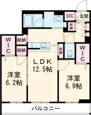 Seaside Houseの間取り画像