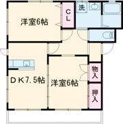 ライフハウス北原1の間取り画像