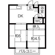 イヤーコート上豊田Cの間取り画像