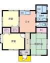 アローハイツの間取り画像