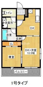 サンセリテ博多駅南Ⅱの間取り画像
