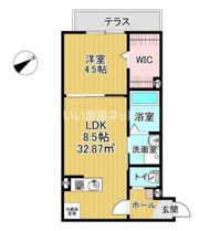 BR四街道の間取り画像