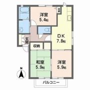ディアスたかまちの間取り画像