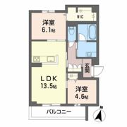 プライムフェルトⅡの間取り画像