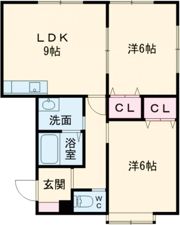 リヴェール日乃出の間取り画像
