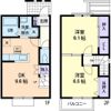 maison de ruelle (ﾒｿﾞﾝﾄﾞﾘｭｴﾙ)Bの間取り画像